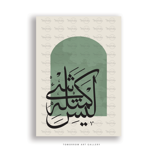 ليس كمثله شئ