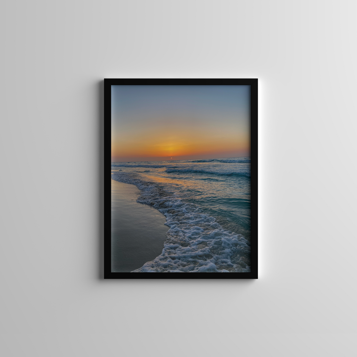 Waves & Sunset