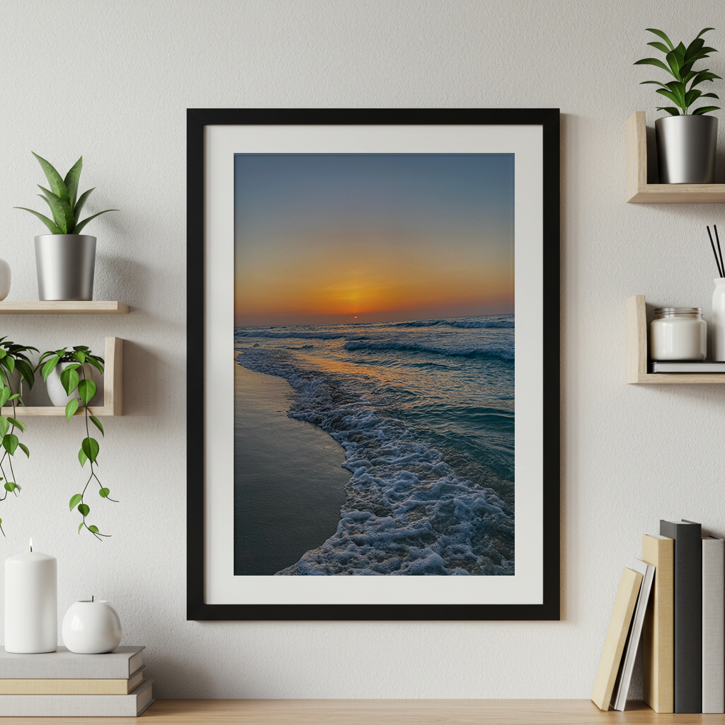 Waves & Sunset