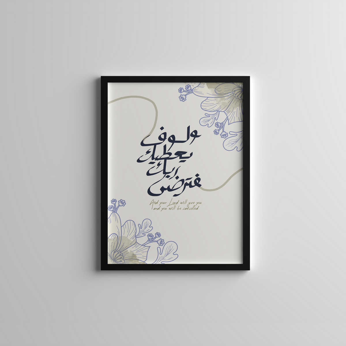 و لسوف يعطيك ربك فترضي